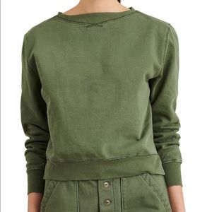 NWOT Alex Mill Lakeside boatneck pullover